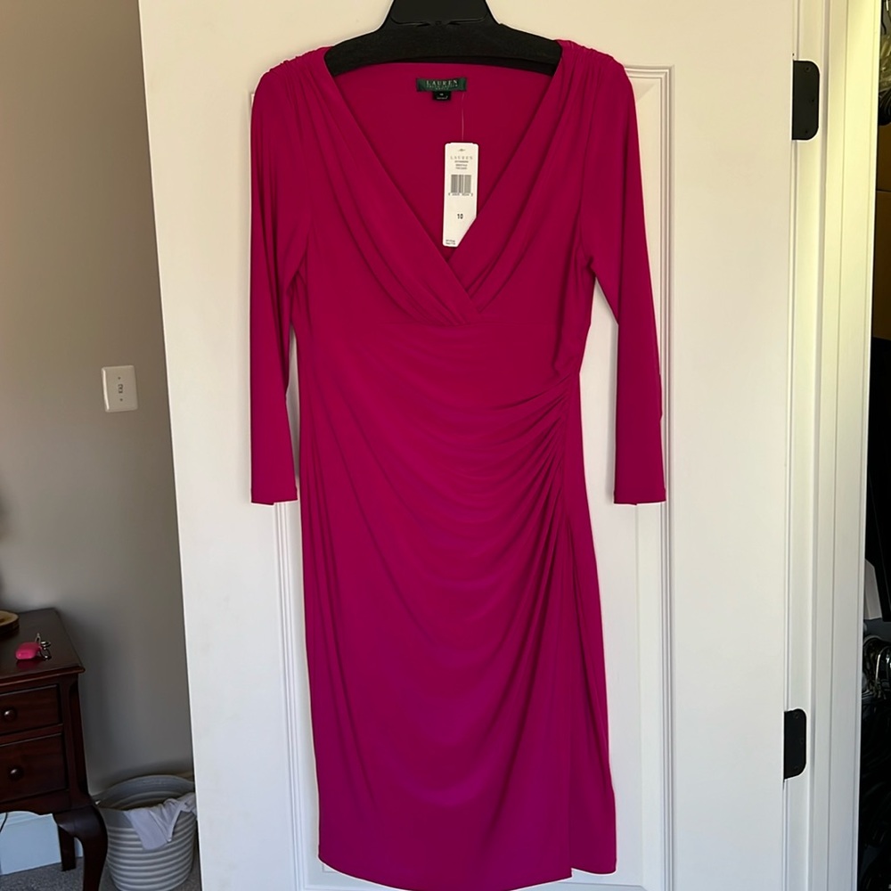Lauren Ralph Lauren body con dress